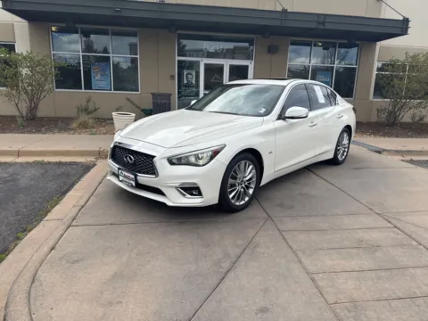 Photos of 2019 INFINITI Q50 3.0t LUXE for sale in Littleton, CO at AutoTrek