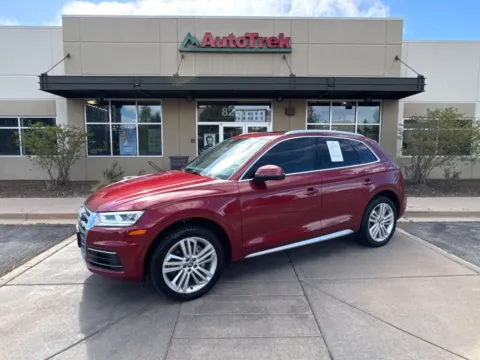 Red 2019 Audi Q5 45 Premium for sale in Littleton, CO