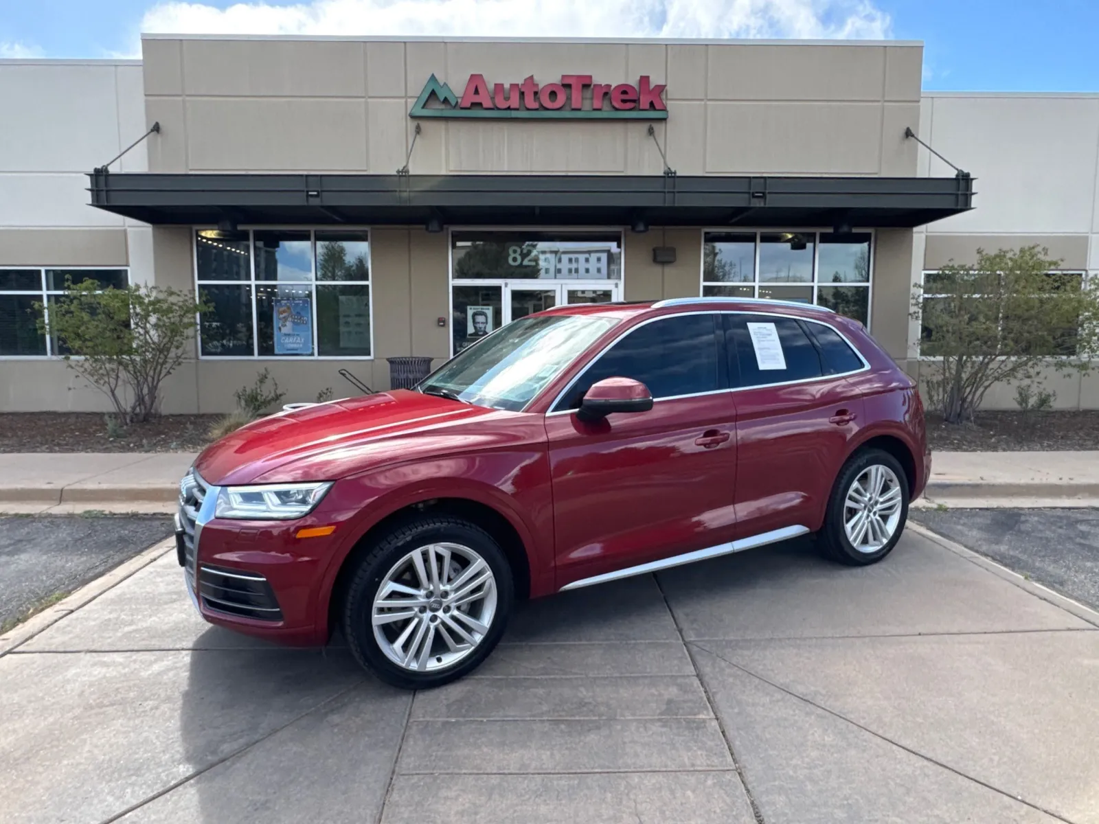 Red 2019 Audi Q5 45 Premium for sale in Littleton, CO