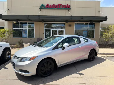 Silver 2012 Honda Civic LX for sale in Littleton, CO
