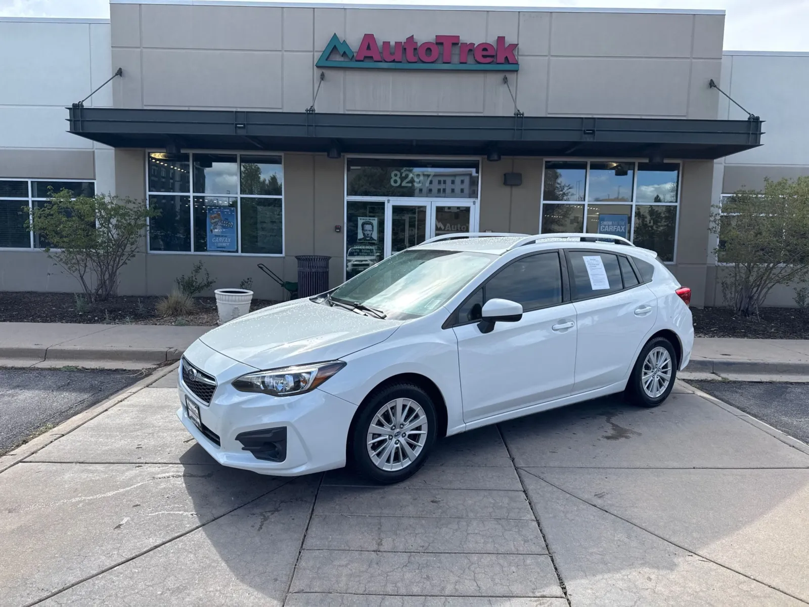 White 2017 Subaru Impreza 2.0i Premium for sale in Littleton, CO
