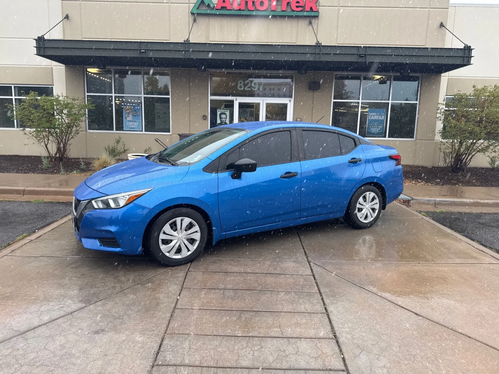 Blue 2021 Nissan Versa S Xtronic CVT for sale in Littleton, CO