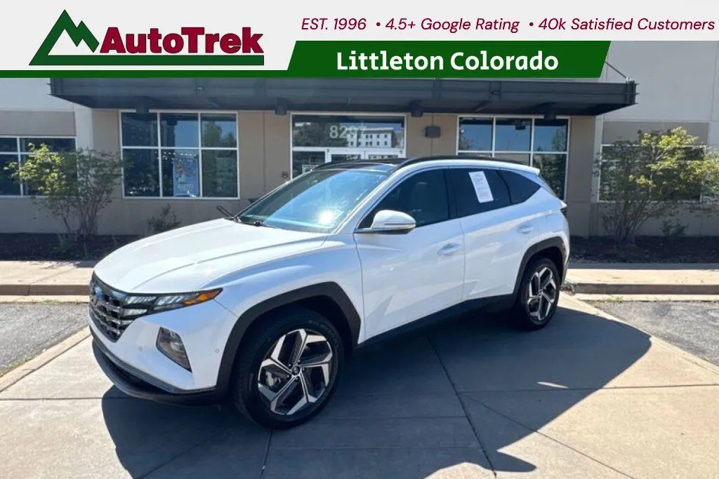 White 2023 Hyundai Tucson Limited for sale in Littleton, CO