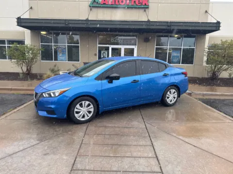 Blue 2021 Nissan Versa S Xtronic CVT for sale in Littleton, CO