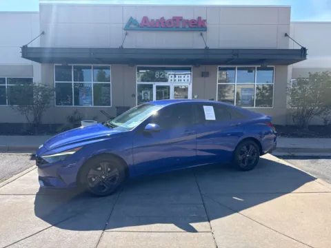 Blue 2021 Hyundai Elantra SEL for sale in Littleton, CO