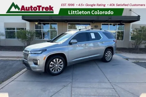 Gray 2023 Chevrolet Traverse AWD Premier for sale in Littleton, CO