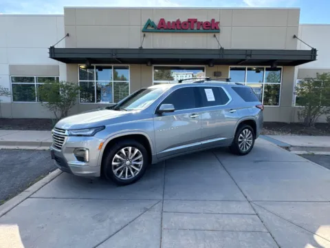 Gray 2023 Chevrolet Traverse AWD Premier for sale in Littleton, CO