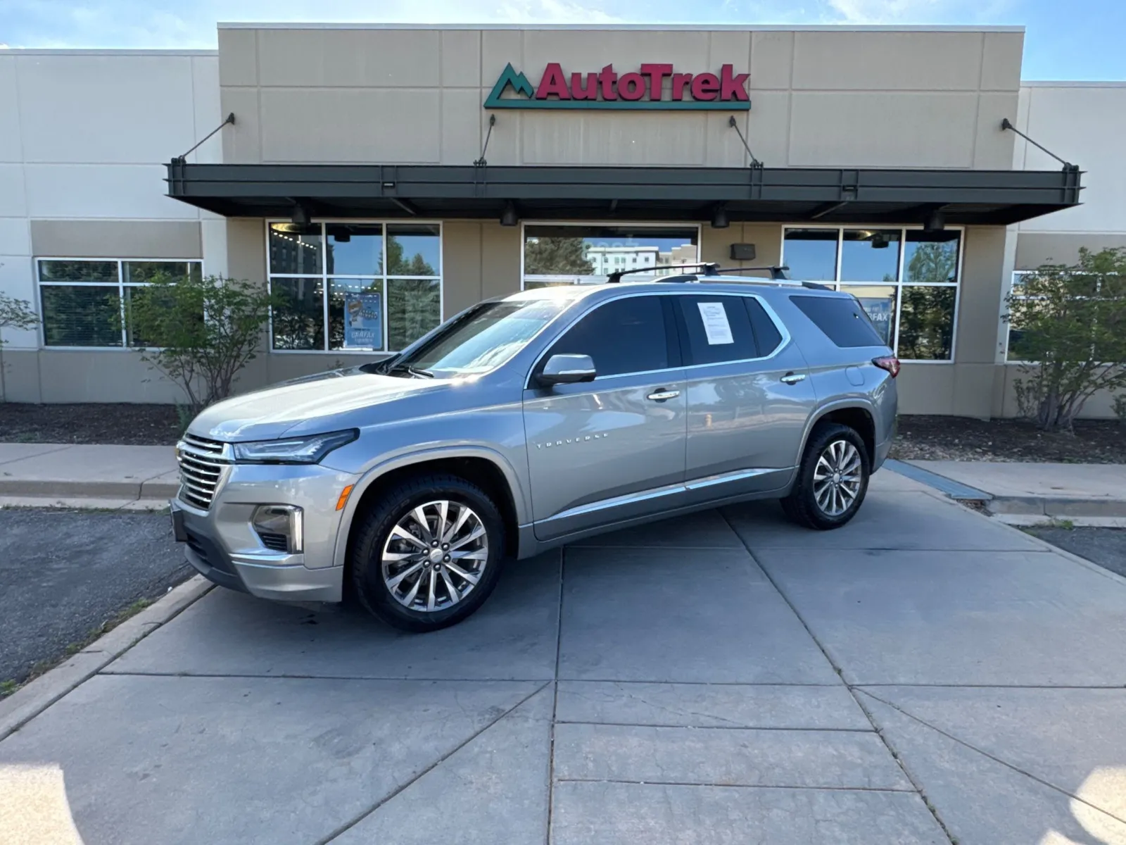 Gray 2023 Chevrolet Traverse AWD Premier for sale in Littleton, CO