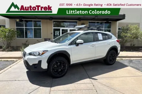 White 2021 Subaru Crosstrek Premium for sale in Littleton, CO