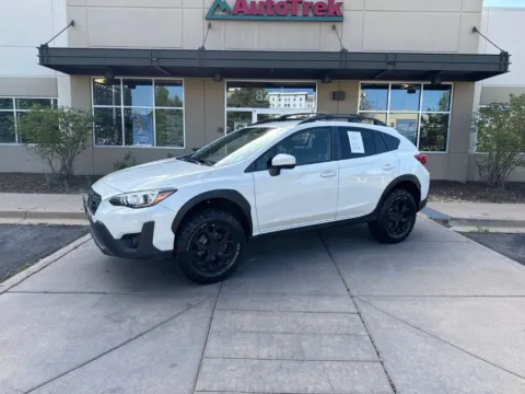 White 2021 Subaru Crosstrek Premium for sale in Littleton, CO