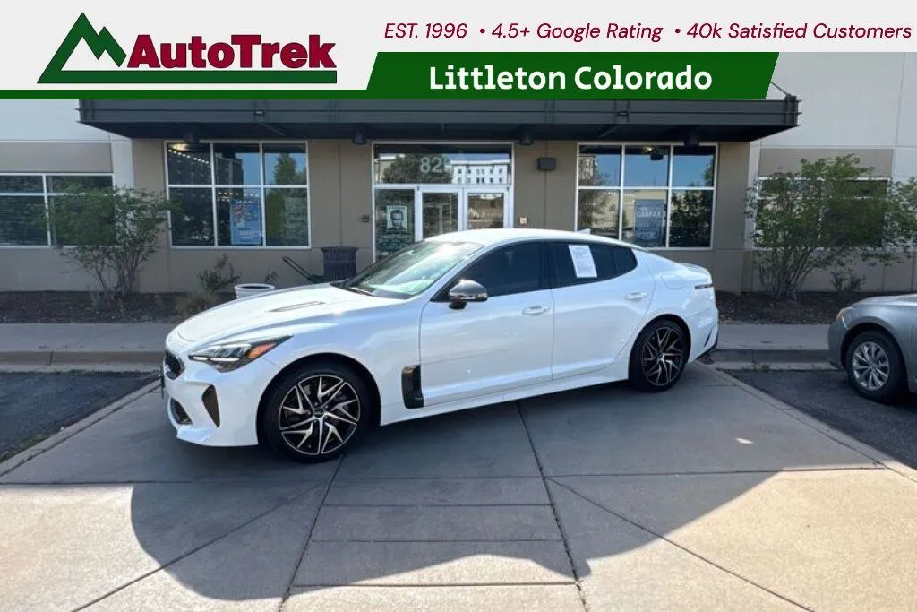 White 2023 Kia Stinger GT-Line for sale in Littleton, CO