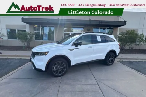 White 2023 Kia Sorento X-Line SX Prestige for sale in Littleton, CO