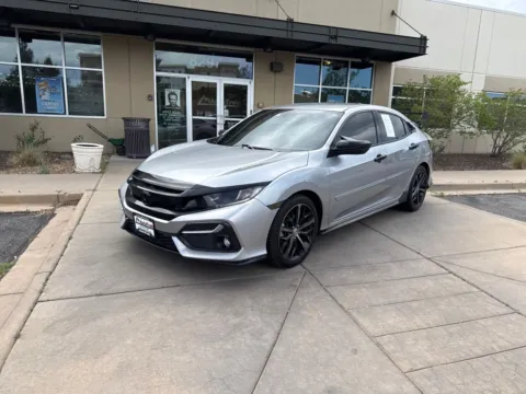 Photos of 2021 Honda Civic Hatchback Sport for sale in Littleton, CO at AutoTrek