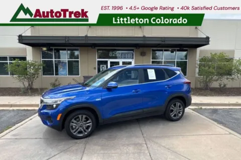 Blue 2023 Kia Seltos S for sale in Littleton, CO