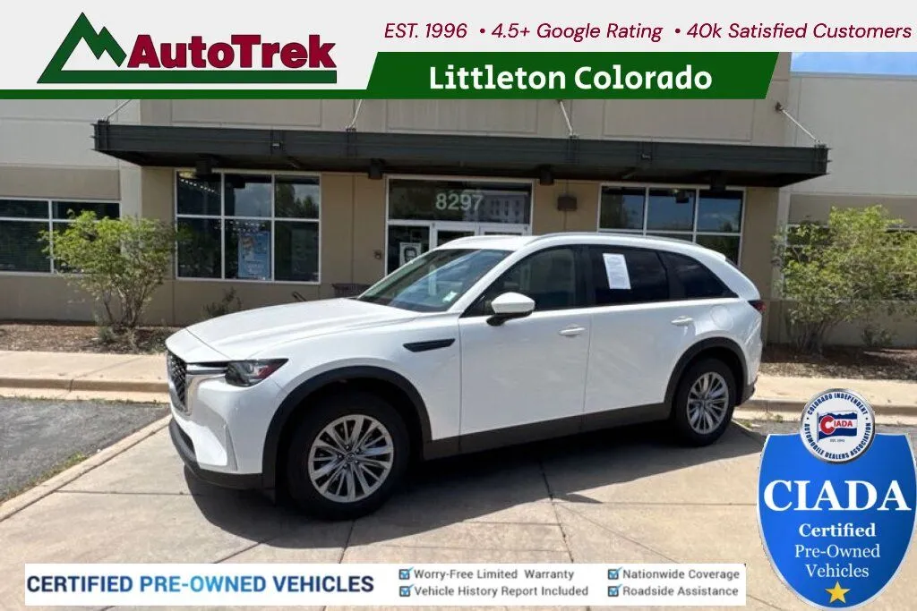 White 2024 Mazda CX-90 3.3 Turbo Select for sale in Littleton, CO