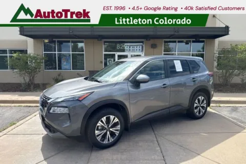 Gray 2023 Nissan Rogue SV Intelligent AWD for sale in Littleton, CO