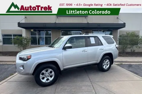 Silver 2022 Toyota 4Runner SR5 for sale in Littleton, CO