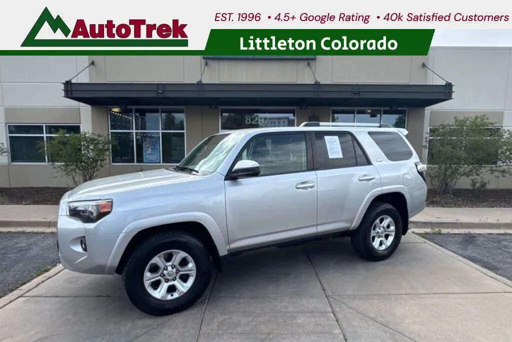 Silver 2022 Toyota 4Runner SR5 for sale in Littleton, CO