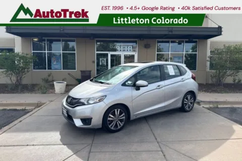 Silver 2015 Honda Fit for sale in Littleton, CO