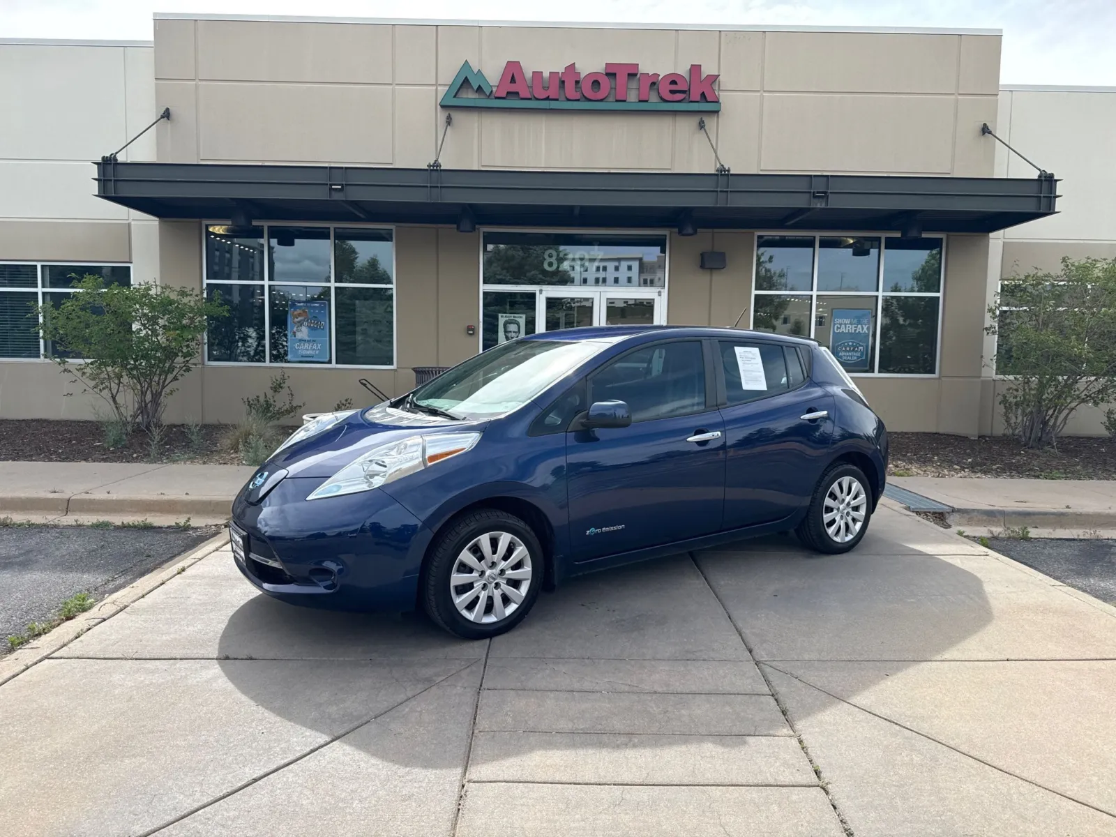 Red 2016 Nissan LEAF S for sale in Littleton, CO