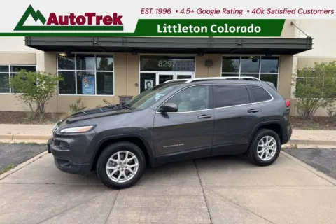 Gray 2015 Jeep Cherokee Latitude for sale in Littleton, CO