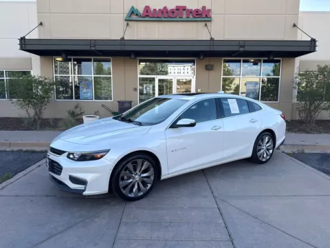 Blue 2017 Chevrolet Malibu Premier for sale in Littleton, CO