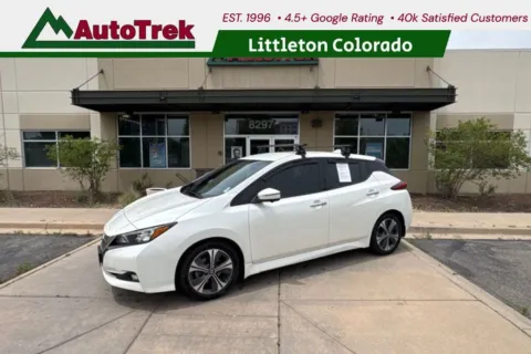 White 2018 Nissan LEAF SL for sale in Littleton, CO