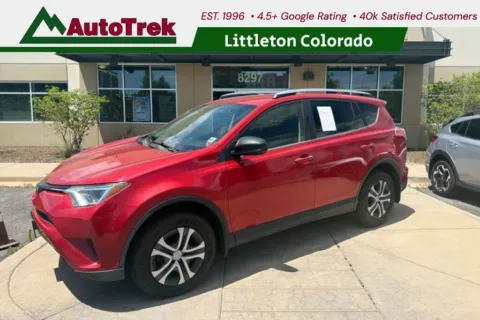 Red 2017 Toyota RAV4 LE for sale in Littleton, CO