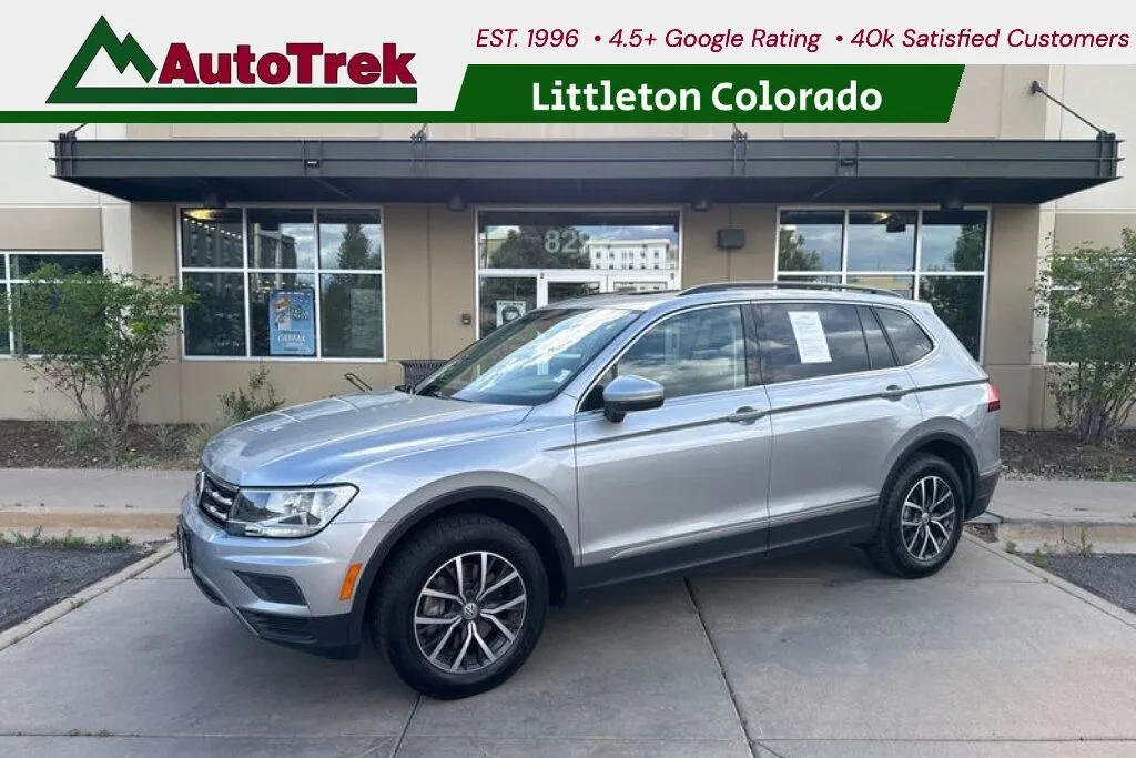 Silver 2020 Volkswagen Tiguan 2.0T SE for sale in Littleton, CO