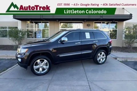 Brown 2013 Jeep Grand Cherokee Overland Summit for sale in Littleton, CO