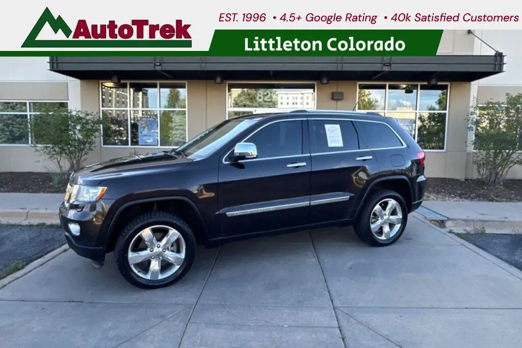 Brown 2013 Jeep Grand Cherokee Overland Summit for sale in Littleton, CO