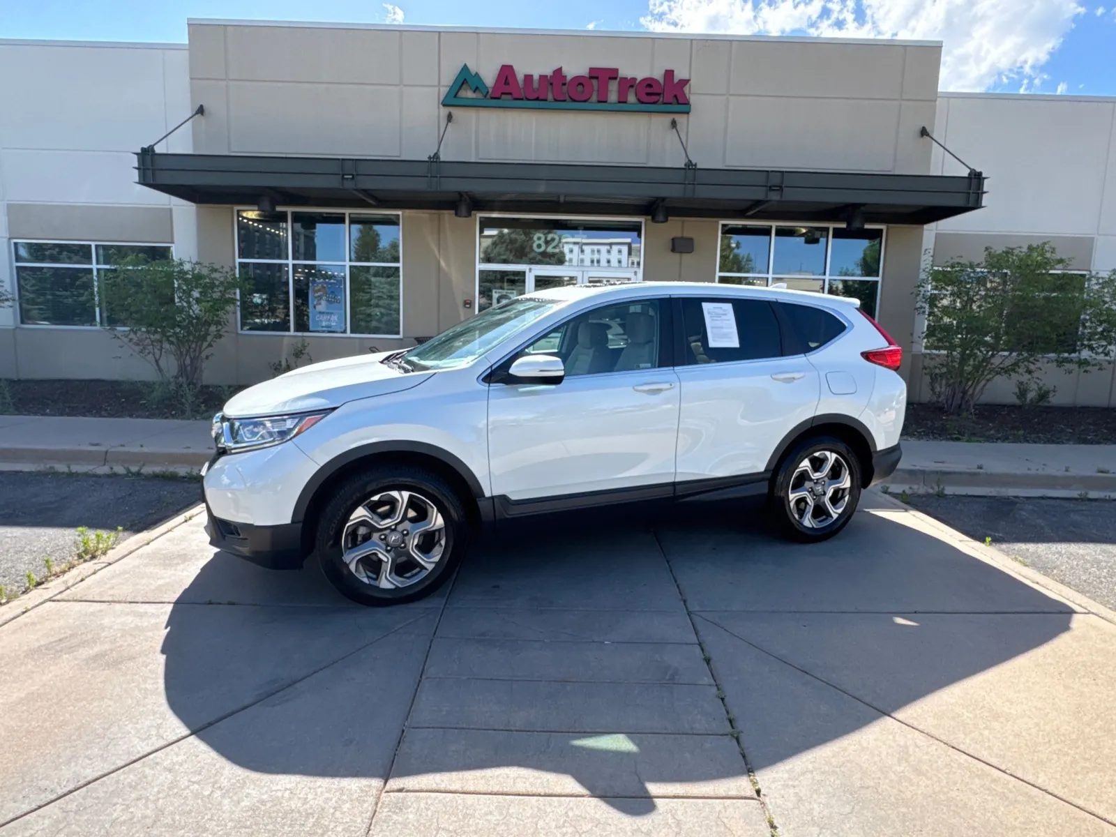 White 2018 Honda CR-V EX for sale in Littleton, CO