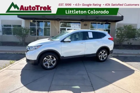 White 2018 Honda CR-V EX for sale in Littleton, CO