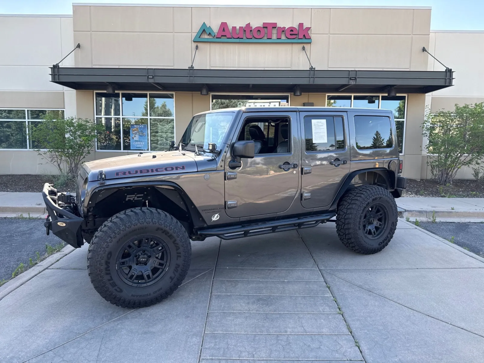 Gray 2017 Jeep Wrangler Unlimited Rubicon 4x4 for sale in Littleton, CO