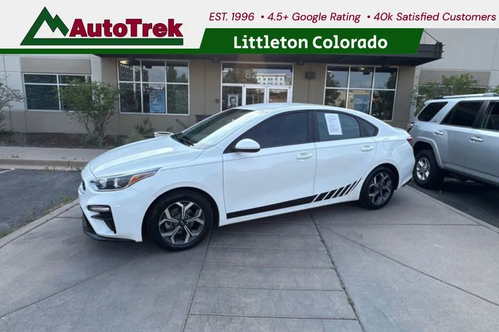 White 2020 Kia Forte LXS for sale in Littleton, CO