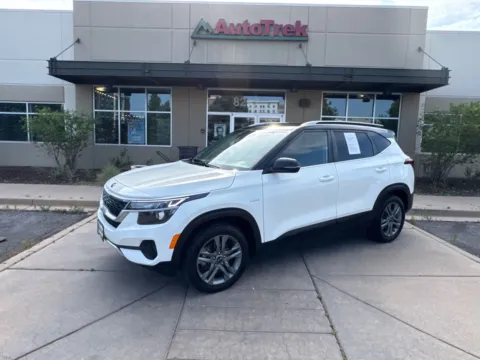 White 2021 Kia Seltos S for sale in Littleton, CO