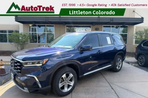 Blue 2023 Honda Pilot AWD EX-L 7 Passenger for sale in Littleton, CO