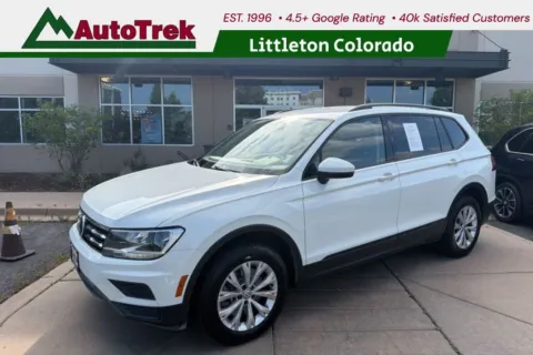 White 2020 Volkswagen Tiguan 2.0T S for sale in Littleton, CO