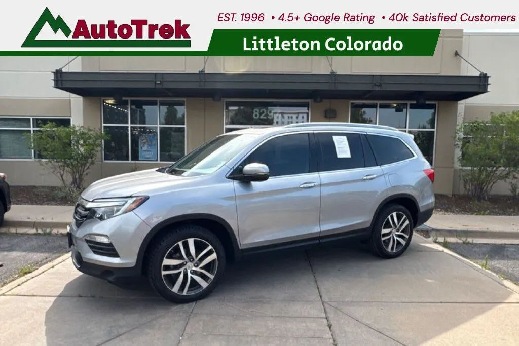 Silver 2016 Honda Pilot Elite for sale in Littleton, CO