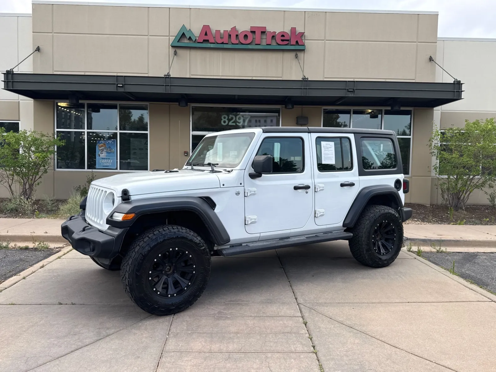 White 2020 Jeep Wrangler Unlimited Sport 4x4 for sale in Littleton, CO