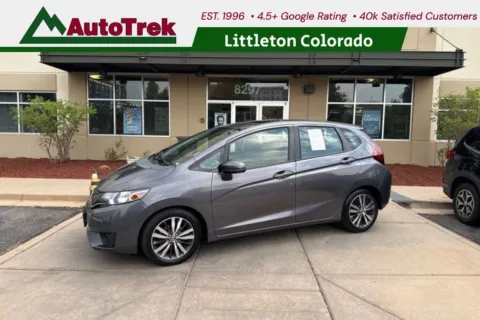 Silver 2015 Honda Fit EX for sale in Littleton, CO