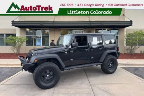 Black 2013 Jeep Wrangler Unlimited Sport for sale in Littleton, CO