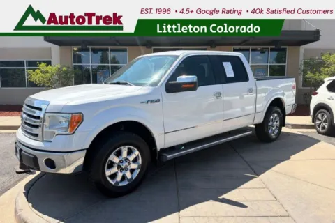 White 2014 Ford F-150 LARIAT for sale in Littleton, CO