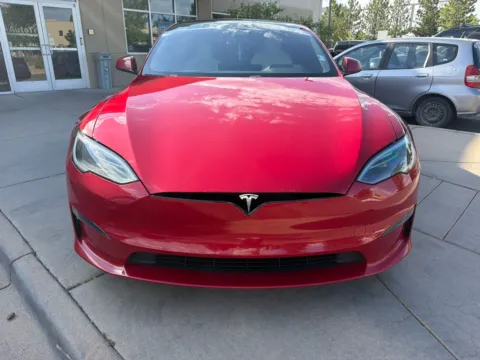 Another view of 2022 Tesla Model S Plaid Tri Motor All-Wheel Drive for sale in Littleton, CO at AutoTrek