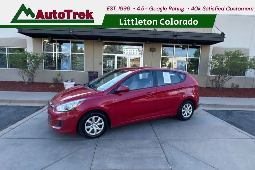 Red 2014 Hyundai Accent GS for sale in Littleton, CO