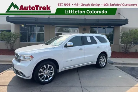 White 2018 Dodge Durango Citadel AWD for sale in Littleton, CO