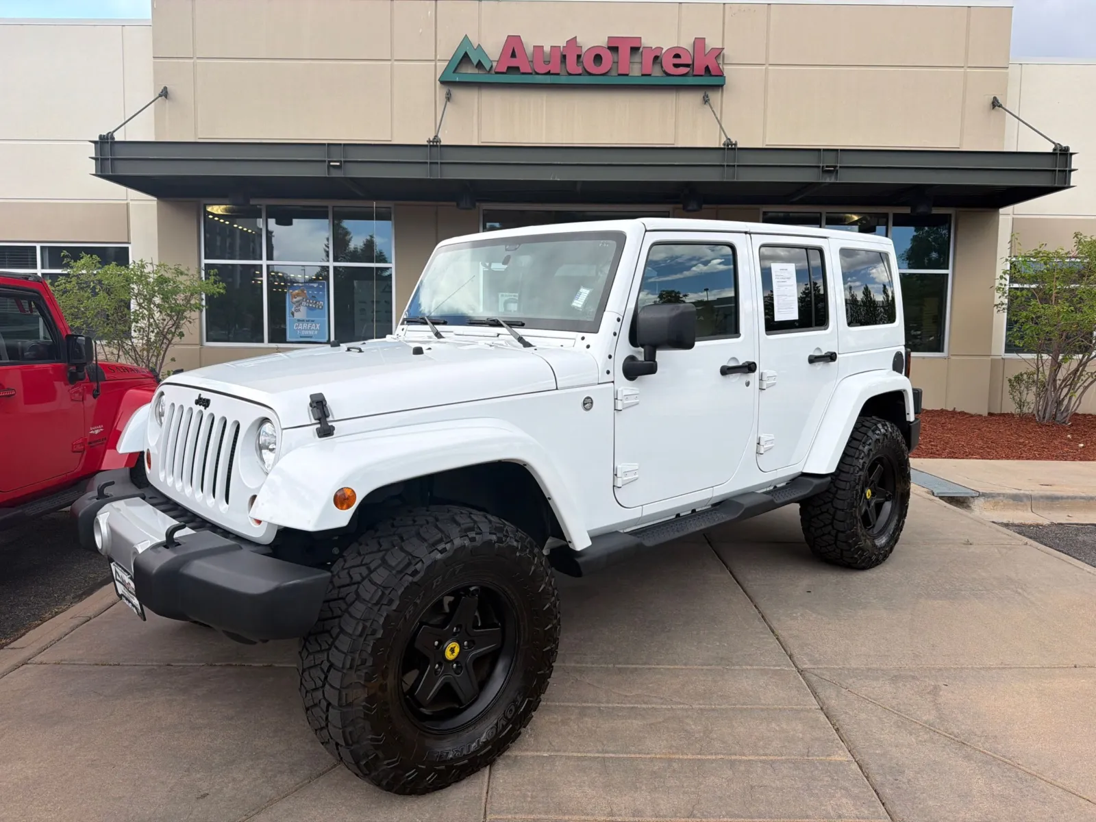 White 2013 Jeep Wrangler Unlimited Sahara for sale in Littleton, CO
