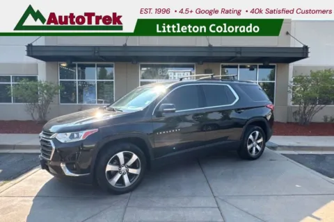 Black 2019 Chevrolet Traverse 3LT for sale in Littleton, CO