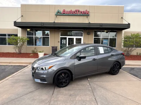 Gray 2021 Nissan Versa S Xtronic CVT for sale in Littleton, CO