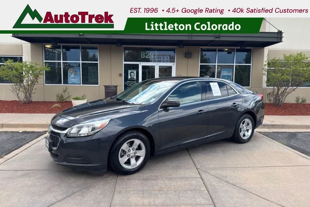 Gray 2015 Chevrolet Malibu 1FL for sale in Littleton, CO